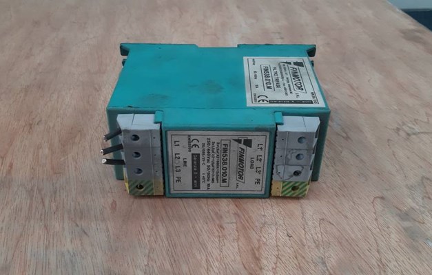 FILTRO TRIFASE 10 A. FINMOTOR. FIN538.010.M